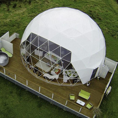 OEM ODM Produtor chinês Privado Personaliza PVC Glamping Dome Tent Outdoor