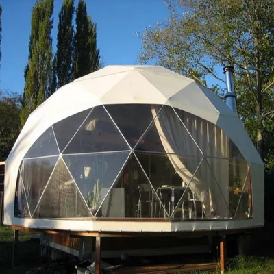 maior imagem Adicionar para Compare Compartilhar luxo 6m pvc neve de inverno aquecido acampamento tenda de meia cúpula para o deserto