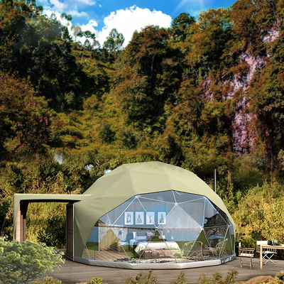 Futebol Diameter Luxury Resort 5M Geodésico Alumínio Tenda Iglu