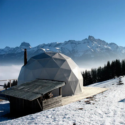 Tenda de cúpula de iglu inflável esférica grande ODM ao ar livre geodésico