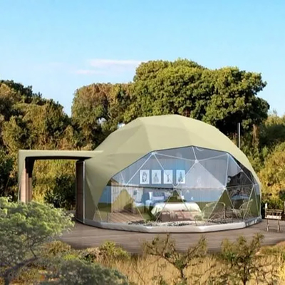 Tenda de cúpula de iglu inflável esférica grande ODM ao ar livre geodésico