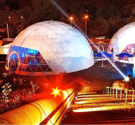 Tenda de Cúpula Inflável de Circo Tendas de acampamento grandes com cobertura de PVC