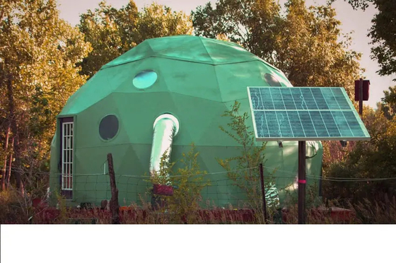 Tenda de dom inflável transparente Tendas de acampamento geodésicas para famílias de inverno