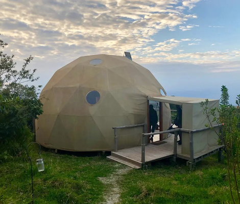 Tenda de Inverno de Cúpula Inflável ao Ar Livre Grande Tenda de Iglu Gigante Geodésico