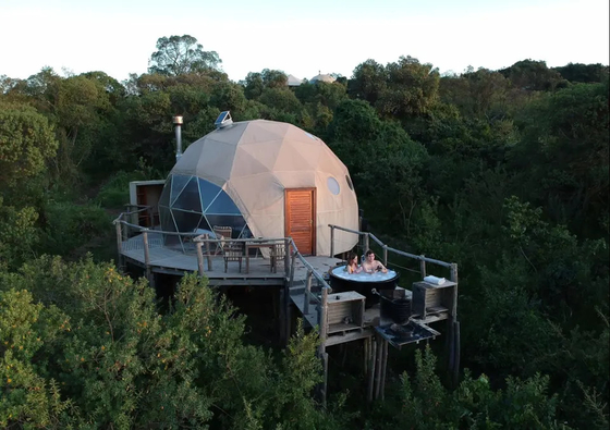 Tenda de Inverno de Cúpula Inflável ao Ar Livre Grande Tenda de Iglu Gigante Geodésico