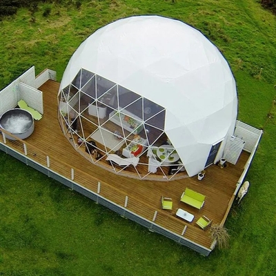 Hotel Tenda de Cúpula de Ar Inflável Camping à prova d'água Com Banheiro
