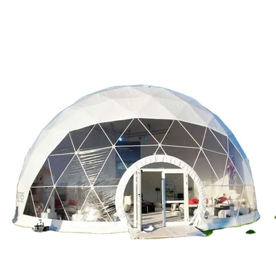 Decoração de tenda de dom inflável de luxo Tenda de dom de vidro transparente quente