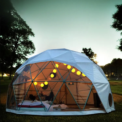 Personalização privada Tenda inflável Casa de luxo de acampamento ao ar livre Portátil