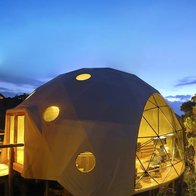 Personalização privada Tenda inflável Casa de luxo de acampamento ao ar livre Portátil