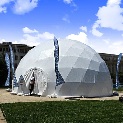 Personalização privada Tenda inflável Casa de luxo de acampamento ao ar livre Portátil