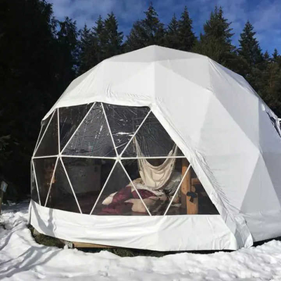 Casa de tenda de cúpula inflável à prova d'água Casa de tenda de cúpula geodésica de 6 m personalizada