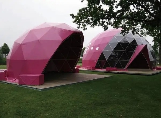 Tenda de dom inflável à prova d'água exterior Tenda modular com casa de banho