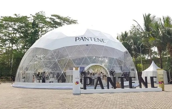 Tenda de dom inflável à prova d'água exterior Tenda modular com casa de banho