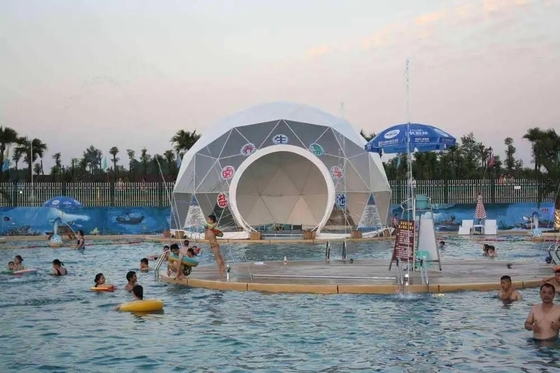 Hotéis comerciais Tenda de dom inflável Circo 100 metros quadrados para eventos