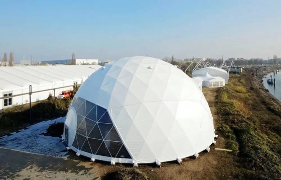 Hotéis comerciais Tenda de dom inflável Circo 100 metros quadrados para eventos