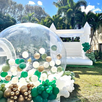 Tenda de dom Luxuosa Casa de bolhas inflável Lodge Party Aluguel ODM
