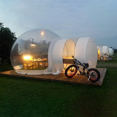 Tenda de dom Luxuosa Casa de bolhas inflável Lodge Party Aluguel ODM