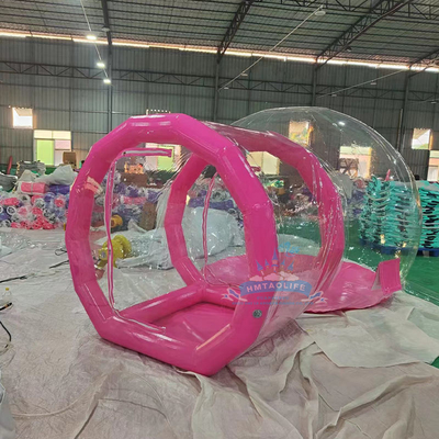 Casa de bolhas gigante inflável ao ar livre Casa de balões de festa de cúpula de cristal