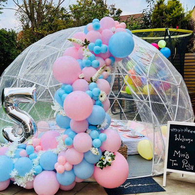 5m Casa inflável de bolhas Balão Luxo Tenda ao ar livre Com sopro
