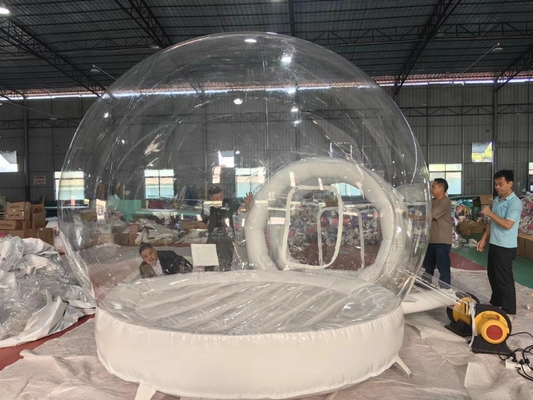5m Casa inflável de bolhas Balão Luxo Tenda ao ar livre Com sopro