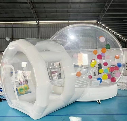 5m Casa inflável de bolhas Balão Luxo Tenda ao ar livre Com sopro