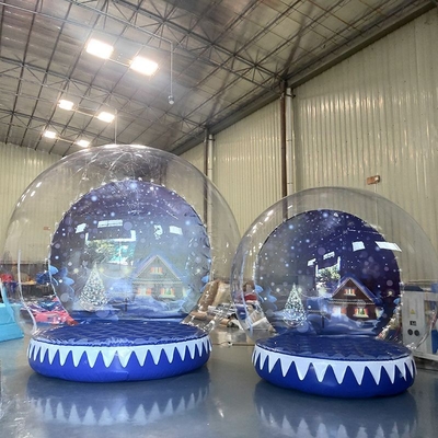 Casa de bolhas inflável transparente Tenda de bolhas para playground ao ar livre