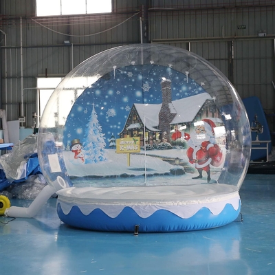 Casa de bolhas inflável transparente Tenda de bolhas para playground ao ar livre