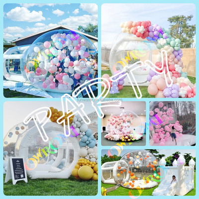 Casa de bolhas inflável personalizada