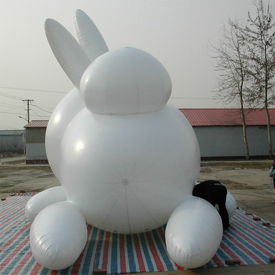 decoração inflável de Páscoa decoração animais infláveis gigante coelho inflável