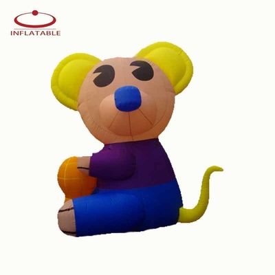 Personagens infláveis de desenhos animados de animais personalizados