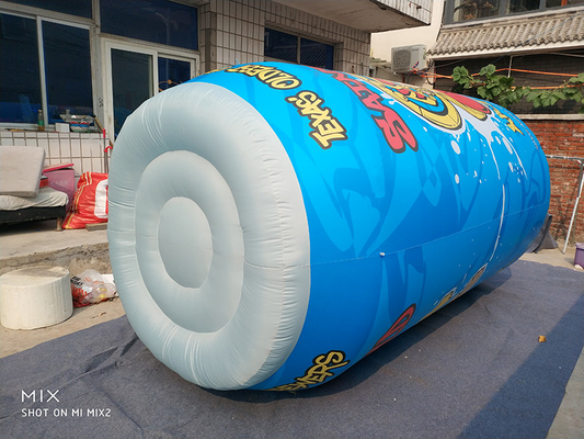 Suco de cerveja gigante personalizado Publicidade lata de zip-top inflável para eventos promocionais personagens de mascote de garrafa