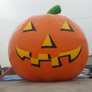 Balão de abóbora de hélio inflável para o Halloween Balão inflável para o festival