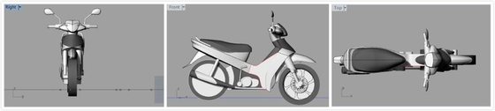 Motocicleta off-road inflável personalizada gigante para publicidade inflável ao ar livre