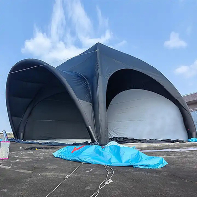 Logotipo personalizado Arco de exposição Tenda de eventos inflável Área externa Air Dome Marquee Publicidade Tenda inflável Canopy Air Sealing