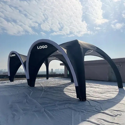 Logotipo personalizado Arco de exposição Tenda de eventos inflável Área externa Air Dome Marquee Publicidade Tenda inflável Canopy Air Sealing