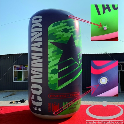 Promocional Eventos Gigantes Personalizados Personagens OEM Taça de Café Inflável Balão Publicitário