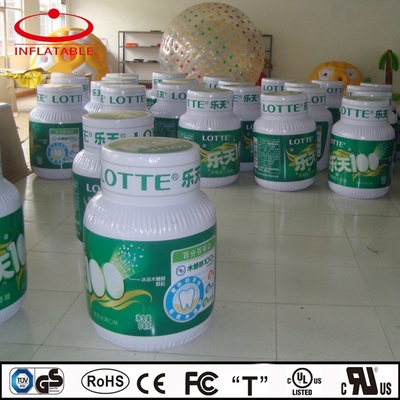 Promocional Eventos Gigantes Personalizados Personagens OEM Taça de Café Inflável Balão Publicitário
