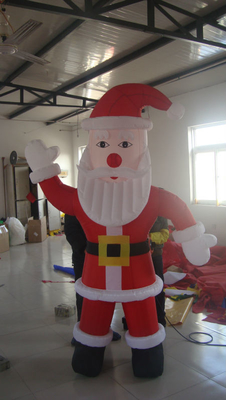 2023 Giant Cartoon Natal Outdoor inflável Papai Noel Para decoração exterior