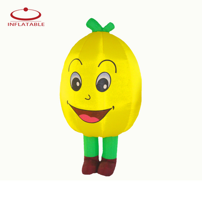 Mascote de desenhos animados 3D inflável