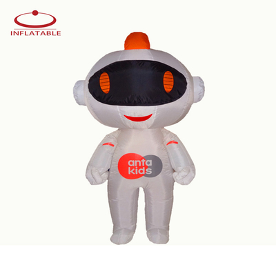 Mascote de desenhos animados 3D inflável
