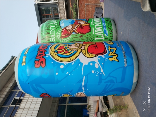 Preço barato promocional inflável copos de cerveja gigante custom inflável garrafas publicitárias réplicas