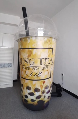Garrafa de chá de leite Garrafa de chá ganha Garrafa inflável pode personalizada Publicidade Garrafa inflável gigante para evento de promoção