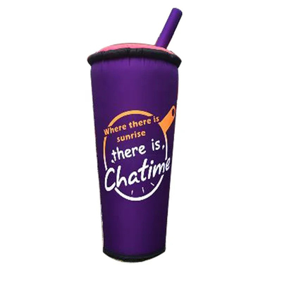 Garrafa de chá de leite Garrafa de chá ganha Garrafa inflável pode personalizada Publicidade Garrafa inflável gigante para evento de promoção