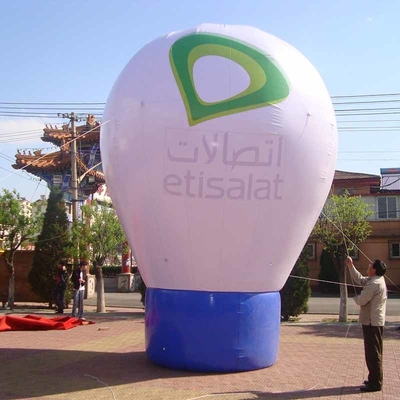 Balão inflável de publicidade Balão de ar frio Balão inflável de ar quente
