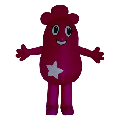 Mascote de desenhos animados infláveis CE