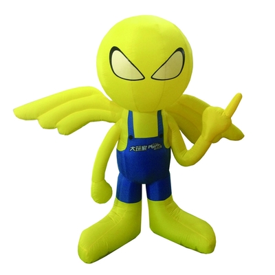 Mascote de desenhos animados infláveis CE