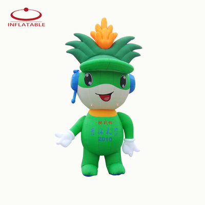 Mascotes Desportivos Infláveis Gigantes Publicidade Cartão Animado 3D Material Oxford