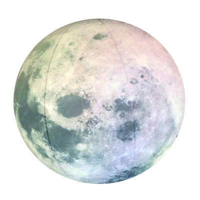 Balão de hélio LED inflável Balão lunar gigante
