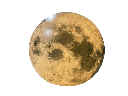 Helio Inflável Luz LED Redonda Balão Lunar de Publicidade