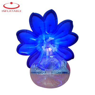 OEM inflável luz LED inflável decoração de flores com luzes